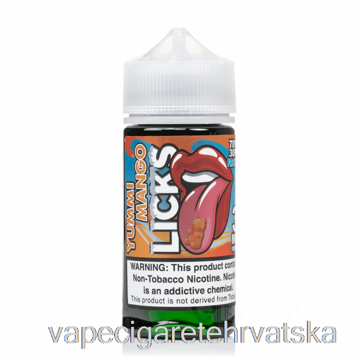 Vape Hrvatska Frozty Yummi Mango - Licks Roll Upz - 100ml 0mg